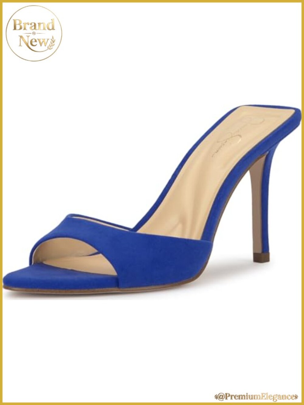 Women's Faux Leather Stiletto Heeled Sandal